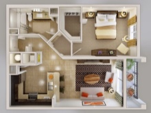 Европланировка двухкомнатной квартиры (фото): что такое евродвушка?