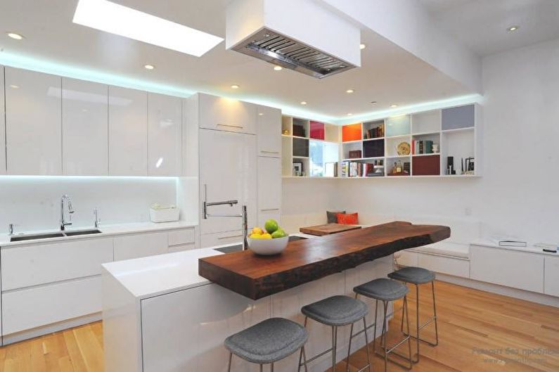 Кухня - Дизайн квартиры в современном стиле