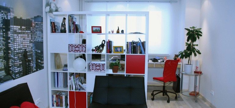 Как разделить комнату на две зоны — советы дизайнеров по разделению пространства в комнате на зоны