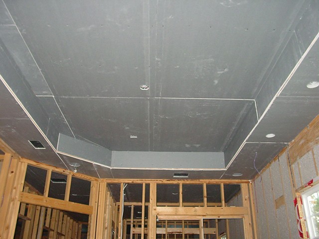 Основные этапы формирования потолочного покрытия