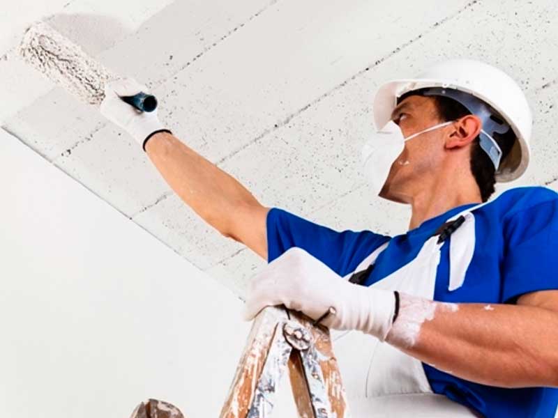 Побелка потолка: чем и как белить потолок, пошаговая инструкция