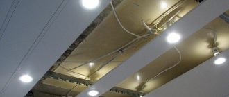 Алюминиевый подвесной потолок: устройство и монтаж
