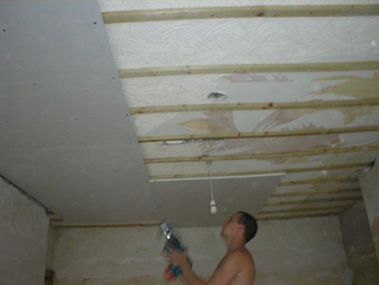 Как сделать подвесные потолки своими руками