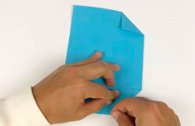 Сборка сундука из бумаги