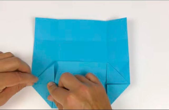 Сборка сундука из бумаги