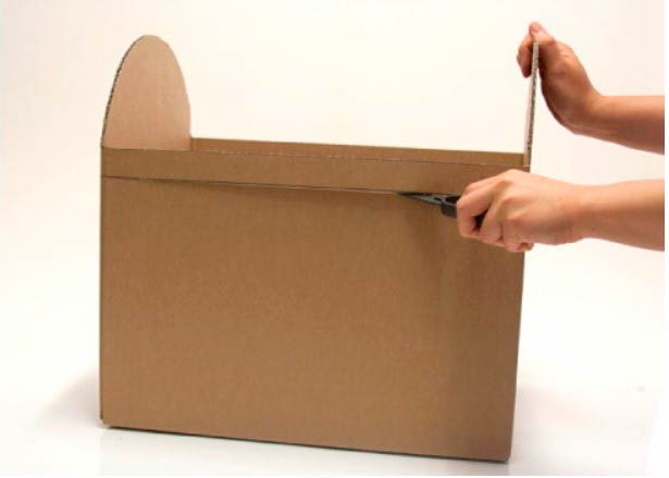 Создание сундука из коробки