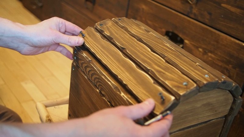 Деревянный сундук своими руками: как сделать, чертежи и размеры. Простые схемы как сделать сундук из бумаги и картона