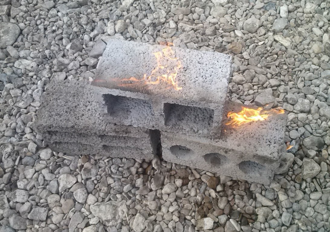 Огнестойкость керамзитовых блоков